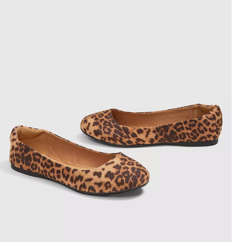 Lane Bryant Dream Cloud Round-Toe Flats